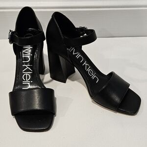 Calvin Klein Block Heel Sandals, 6
